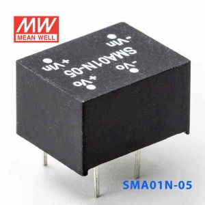 SMA01N-05  1W  24V-5V  非稳压单路输出明纬DC-DC转换模块电源