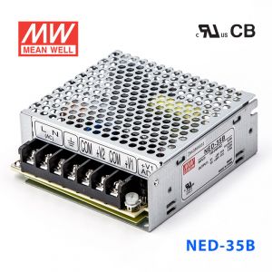 NED-35B  35W  5V 4A +24V 1.3A  双路输出明纬开关电源(NE系列)