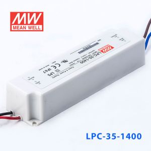 LPC-35-1400 35W 1400mA恒流输出明纬牌IP67防水塑壳LED电源