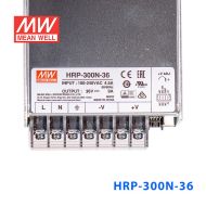 HRP-300N-36明纬324W 85~264V输入36V9A输出带PFC电机250%峰值功率开关电源