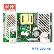 MPS-200-48 200W 48V4.2A 输出微漏电带PFC医用无外壳明纬开关电源