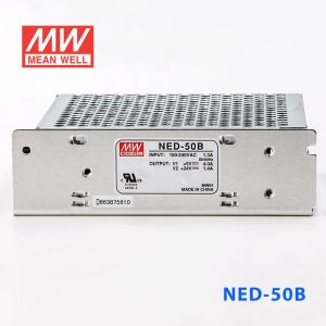 NED-50B  50W  5V 6A +24V 2A  双路输出明纬开关电源(NE系列)