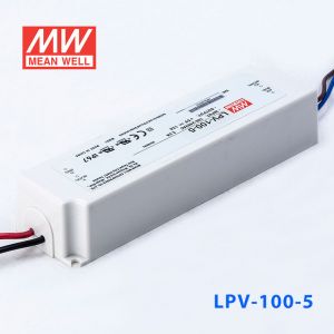 LPV-100-5   100W   5V  12A 明纬牌恒压输出IP67防水塑壳LED照明电源