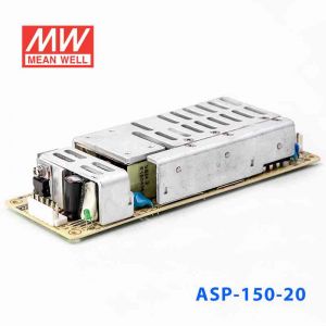 ASP-150-20  150W  20V 7.5A  单路输出带PFC功能无外壳PCB板明纬开关电源