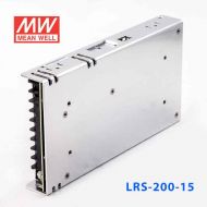 LRS-200-15 210W 15V14A输出（输入电压开关选择型)明纬超薄高性能开关电源 