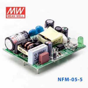 NFM-05-5  5W  5V 1A  微漏电PCB板单路输出板上插装型医用明纬开关电源