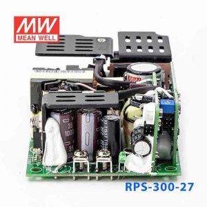 RPS-300-27 300W  27V 11.12A 单路输出PFC微漏电流低空载损耗无外壳医用明纬开关电源