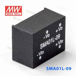 SMA01L-09  1W  5V-9V  非稳压单路输出明纬DC-DC转换模块电源