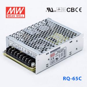 RQ-65C台湾明纬5V5A+15V2A-5V0.5A-15V0.5A四路开关电源65W四组