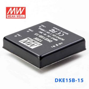 DKE15B-15  15W  18~36V  输入  ±15V  双路输出明纬DC-DC转换模块电源