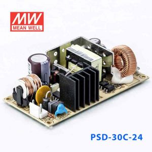 PSD-30C-24  30W  36~72V 输入  24V 1.25A  单路输出PCB板明纬DC-DC变换电源