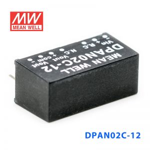 DPAN02C-12 2W 36~75V 转±12V 83mA非稳压双路输出DC-DC模块电源