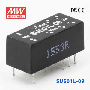 SUS01L-09  1W  5V-9V  非稳压单组输出明纬DC-DC转换模块电源