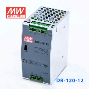 DR-120-12 120W 12V10A 单路输出导轨安装明纬开关电源