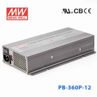 PB-360P-12 360W 14.4V24.3A 带PFC明纬优化三段式铅酸电池充电器 