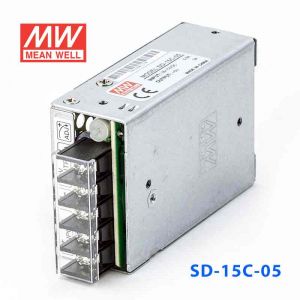 SD-15C-5  15W  36~72V  输入 5V 3A  输出有外壳明纬DC-DC转换电源