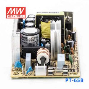 PT-65B  65W +5V 7A +12V 3.2A -12V 0.7A  三路输出无外壳PCB板明纬开关电源