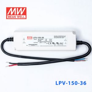 LPV-150-36   150W   36V    4.2A明纬牌恒压输出IP67防水塑壳LED照明电源