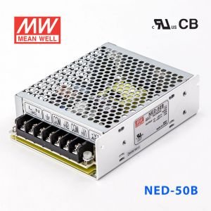 NED-50B  50W  5V 6A +24V 2A  双路输出明纬开关电源(NE系列)