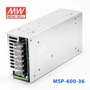 MSP-600-36  600W  36V 17.5A  单路输出带功率因素校正高可靠医疗型明纬开关电源