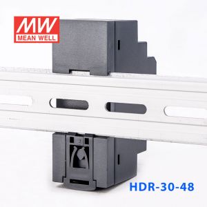 HDR-30-48  30W 48V 0.75A  单路输出明纬超薄型导轨安装电源