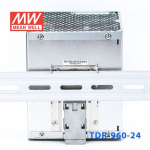 TDR-960-24 960W 24V40A 三相输入高效率高功率因素单路输出DIN导轨安装明纬开关电源