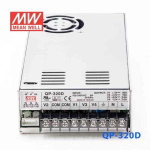 QP-320D  320W  +5V 20A +12V 10A +24V 5A -12V 2A  四路输出PFC电源