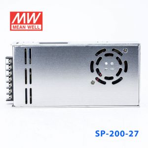 SP-200-27 200W 27V7.5A 单路输出带PFC功能CCC认证明纬开关电源