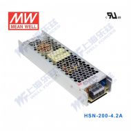 HSN-200-4.2A 126W 4.2V30A输出超薄明纬显示屏专用电源(90~132V电压输入)