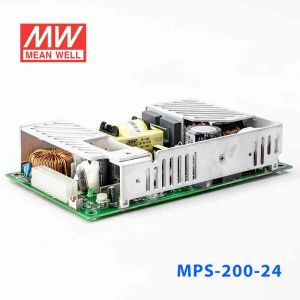 MPS-200-24 200W 24V8.4A 输出微漏电带PFC医用无外壳明纬开关电源