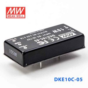 DKE10C-05  10W  36~72V  输入  ±5V  双路输出明纬DC-DC转换模块电源