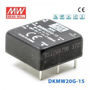 DKMW20G-15 20W 18~75V 转 ±15V 0.66A 非稳压双路输出DC-DC模块电源