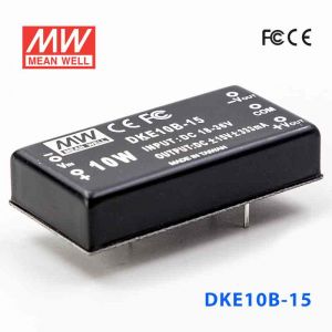 DKE10B-15  10W  18~36V  输入  ±15V  双路输出明纬DC-DC转换模块电源