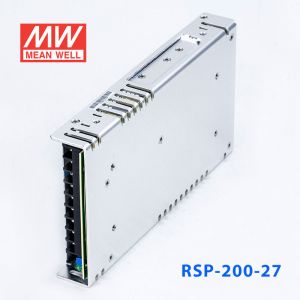 RSP-200-27 200W 27V7.5A 单路输出带功率因素校正超薄型明纬开关电源 