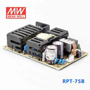 RPT-75B  75W +5V 8A  +12V 4A  -12V 1A 三 路输出绿色明纬医用无外壳电源