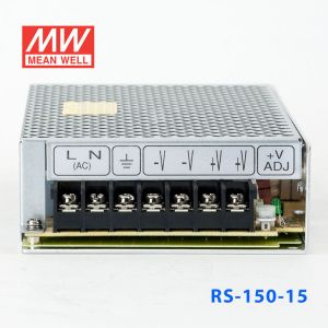 RS-150-15 150W 15V10A 单路输出明纬电源(G3系列-高性能内置有外壳)