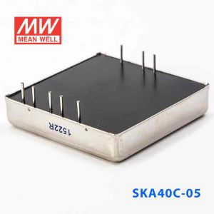 SKA40C-05  40W  36~72V  输入 5V 7A 稳压单路输出明纬DC-DC转换模块电源