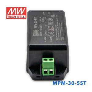 MPM-30-5ST台湾明纬30W 80~264V输入 5V6A输出绿色医疗基板型电源