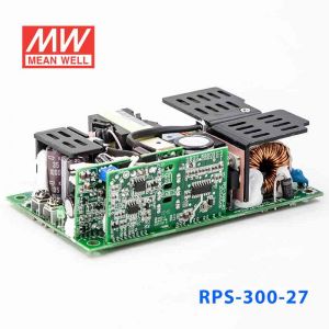 RPS-300-27 300W  27V 11.12A 单路输出PFC微漏电流低空载损耗无外壳医用明纬开关电源