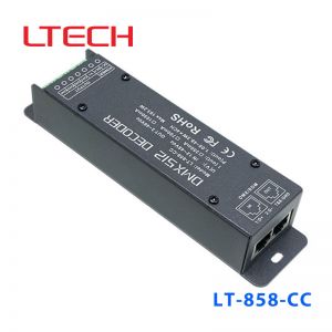 LT-858-CC   4路 恒流DMX解码器