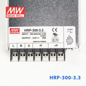 HRP-300-3.3 300W 3.3V60A 单路输出高性能内置有外壳明纬开关电源