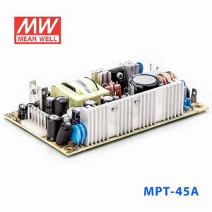 MPT-45A  45W +5V 5A +12V 2.5A -5V 0.5A  三路输出微漏电医用无外壳明纬开关电源