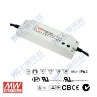 HLN-80H-48A  80W  48V 1.7A  高电压输入恒压+恒流PFC塑壳IP64防水LED电源(恒压值恒流值可设定) 