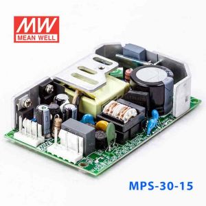 MPS-30-15 30W 15V2A 单路输出微漏电医用无外壳明纬开关电源