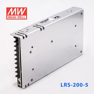 LRS-200-5 200W 5V40A输出（输入电压开关选择型)明纬超薄高性能开关电源