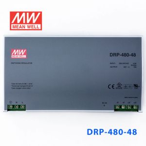 DRP-480-48 480W 48V10A 单路输出DIN导轨安装带PFC功能明纬开关电源