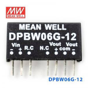 DPBW06G-12 6W 18~75V 转 ±12V 0.25A 稳压双路输出DC-DC模块电源