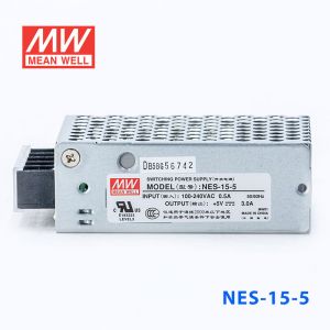 NES-15-5 15W 5V 3A 单路输出CCC认证明纬开关电源(NE系列)