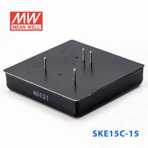 SKE15C-15  15W  36~72V  输入  15V  单路输出明纬DC-DC转换模块电源