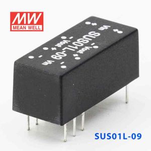 SUS01L-09  1W  5V-9V  非稳压单组输出明纬DC-DC转换模块电源